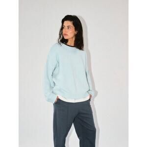 JAMES STREET CO Sz XL Light Blue Blake Pullover Cotton Sweater